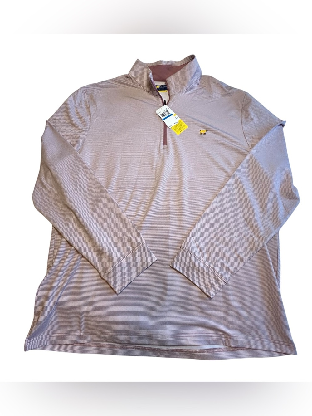 Men's Lavender Quarter-Zip Lightweight Shirt Jacket